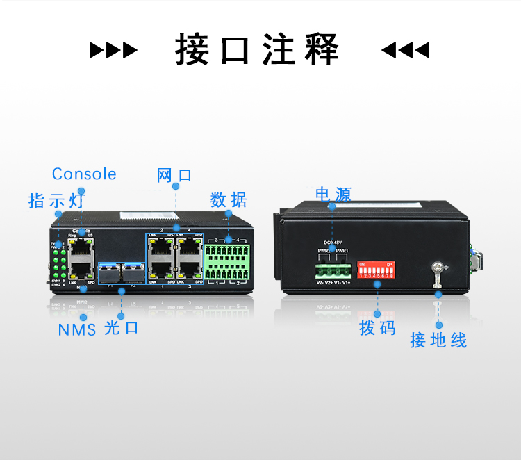 二層和三層工業(yè)交換機的主要參數(shù)說明