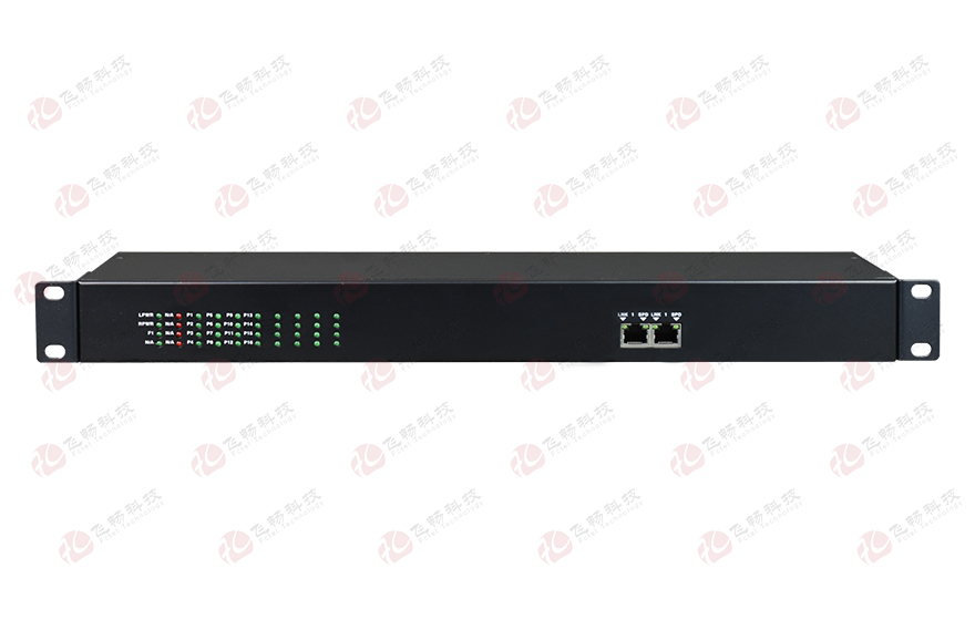 飛暢科技-16路電話（RJ11）+2路百兆以太網(wǎng) 電話光端機(jī)