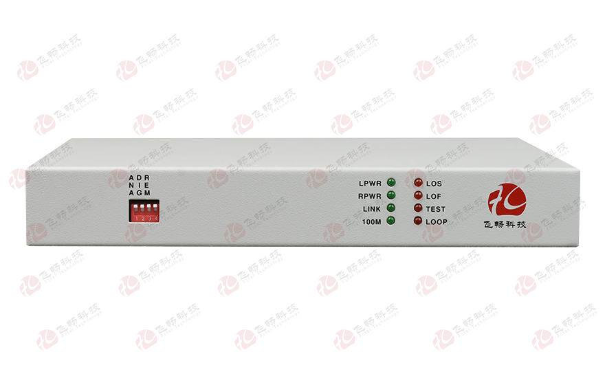 飛暢科技-桌面型8路電話+4RS232 E1 復(fù)用